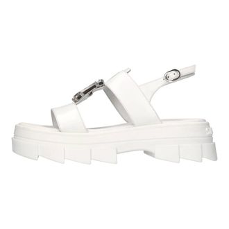 Stuart Weitzman Schoenen, Dames, Wit, 37 EU, Leer, Stuart Weitzman Sandalen