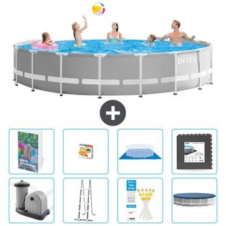 Intex Piscina Prism Frame Redonda - 549x122 Cm - 9-piezas S525