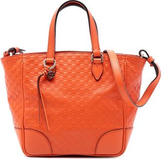 Gucci Pre-owned Gucci Small Microssima Bree Satchel Ladies 7AX7ZXOOOVT6I9DR