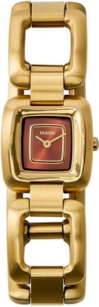 Nixon Sisi Quartz Jewelry Bracelet Watch in All Gold/cognac at Nordstrom