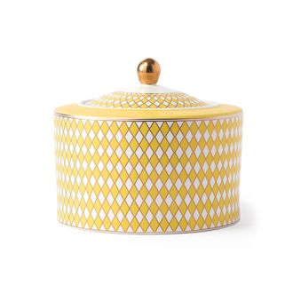 Pols Potten Pols Potten - Chess Aufbewahrungsdose, H 14 cm, gelb