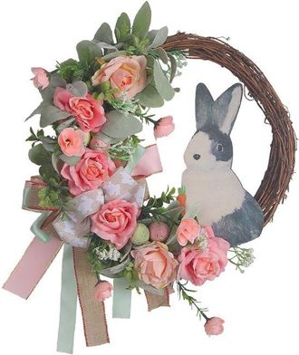 OEM Decoraci&oacute;n De Pascua: Guirnalda De Conejos, Corona, Plantas Artificiales, Decoraci&oacute;n Colgante Para Fiestas