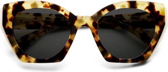 Etnia Barcelona Escandalo Polarized HVWH Womens Sunglasses Tortoiseshell Size 52