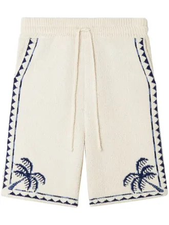 Alanui Foulard bermuda broek - Beige