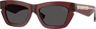 Burberry BE4454 412887 Womens Sunglasses Burgundy Size 52