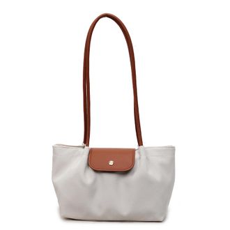 Generic Cymwer Oxford Cloth Shoulder Bag Versatile Handbag for Women Work Shopping (White)