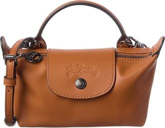 Longchamp Le Pliage Xtra Xs Leather Pouch
