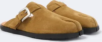 Maison Margiela Tabi suede mules