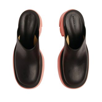 Bottega Veneta Flash Platform Mule - Black