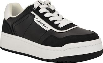 Calvin Klein Womens Womens Adryen Sneaker - Black - 8H