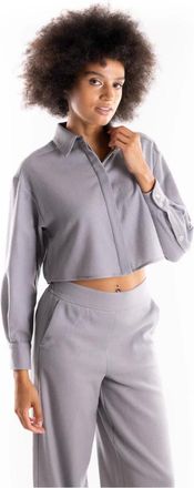 Marella Mujer, Blusas y Camisas, Gris, Talla: S