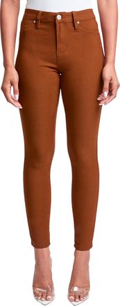 YMI Womens Hyperstretch Mid-Rise Skinny Jeans Pants, Copper, XL (Pack of 6)