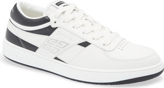 Givenchy G Move Low Top Sneaker in White/Black at Nordstrom, Size 10Us