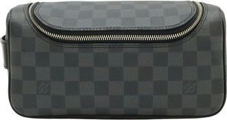 Louis Vuitton Damier Graphite Toiletry Pouch (Authentic Pre-Loved)