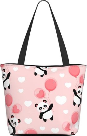 AOOEDM Lovely Pandas Ladies Shopping Bag 13x11x7in.The Perfect ValentineS Day Gift.It Is The Best ValentineS Day Gift For Mom, Daughter, Wife,Etc