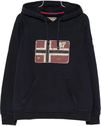 Napapijri B-Archive Logo-patch Drawstring Hoodie