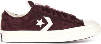 Converse Sneakers, male, Brown, 9 UK, Textile Trainers in Maroon