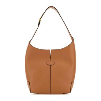 Tod's Tods, Shoulder Bags, female, Orange, Size: ONE SIZE Logo Detail Shoulder Bag