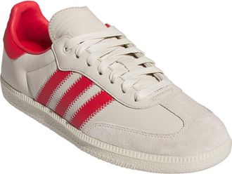 adidas Humanrace Samba Low Top Sneaker in Glow Red/Aluminum at Nordstrom Rack, Size 3.5