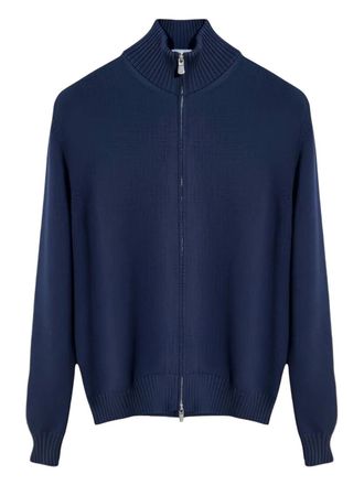 Masq zip-up cardigan - Blu