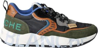 Voile Blanche Su&egrave;de leren sneakers - Heren - Sneakers - Veelkleurig - 40 EU - Su&egrave;de - Schoenen