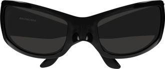 Balenciaga Zonnebrillen - Dames - Zonnebrillen - Zwart - 66 MM - Accessoires