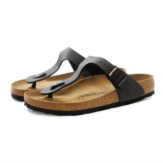 Birkenstock Womens Gizeh Sandals In Black