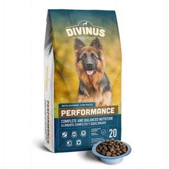 OEM Alimento Seco Divinus Performance Para Pastor Alem&aacute;n (20 Kg)