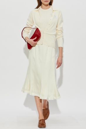 Kenzo T-shirt With Logo, Womens, Cream