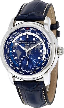 Frederique Constant Worldtimer Automatic Mens Watch FC-718NWM4H6