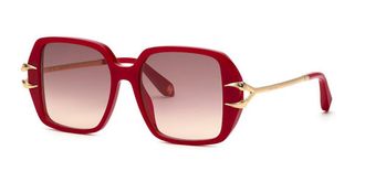 Roberto Cavalli SRC030 09EZ Mens Sunglasses Red Size 54