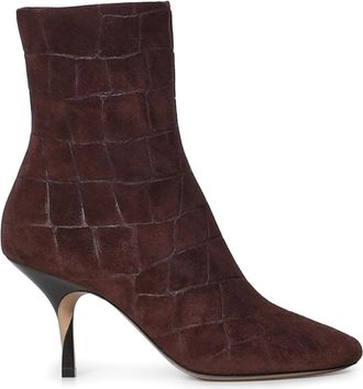 Jacquemus Leather Tights Ankle Boots