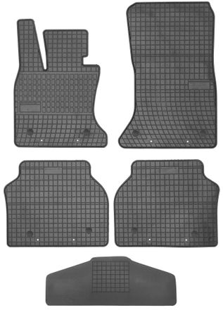 OEM Alfombrillas Frogum Et402300 - Cubierta 200000/1 - Bmw 5 Gt F07 2009-2017 - Llantas De Aleaci&oacute;n Ms+bmw Velcro Delanteras Y Traseras - Instaladas