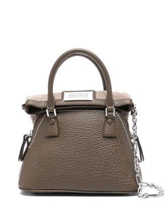 Maison Margiela micro 5AC Classique tote bag - Green