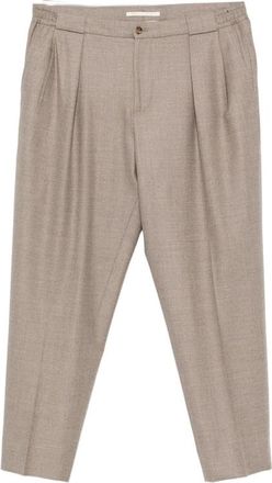 BRIGLIA 1949 Pleated Tapered Trousers