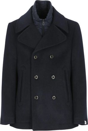 Peuterey Invern Wop 01 Layered Structured Double-Breasted Down Jacket