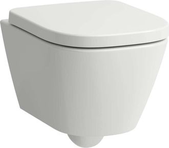 Laufen Laufen - Meda Wc Suspendido Advanced Compacto, Sin Borde, Silent