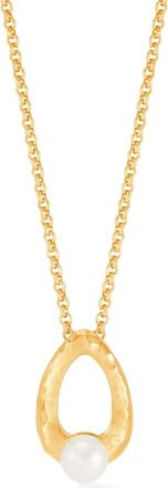 Dower & Hall Collana con perla - Oro