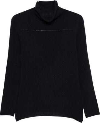 Be You Truien & Vesten, Dames, Blauw, XS, Roll Neck Sweater