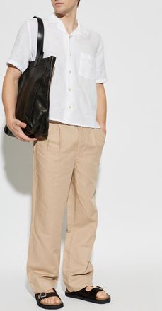 AllSaints Roland Trousers, Mens, Beige