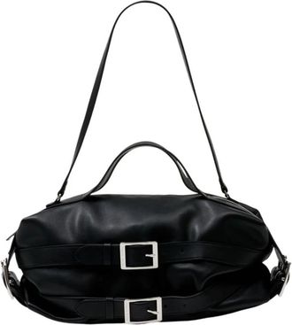 Simone Rocha Biker Belt Bag - Dames - Handtassen - Zwart - ONE Size - Katoen - Tassen