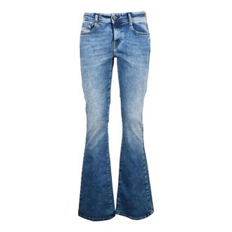 Diesel Jeans, Dames, Blauw, W31, Katoen, 1969 D-Ebbey Bootcut Jeans