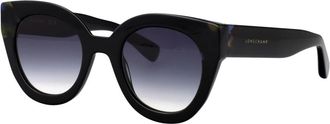 Longchamp Stijlvolle zonnebril met model Lo 750S - Dames - Zonnebrillen - Zwart - 49 MM - Accessoires
