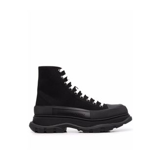 Alexander McQueen Slippers - female - Alexander McQueen - Sneakers - Black - 2 1/2 UK - Shoes