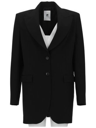 Pantaloni Torino Victoria Virgin Wool Oversized Blazer