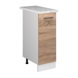 Vicco Armadio cucina dispensa alto R-Line, Sonoma, 30 cm, pl Marmo