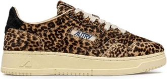 Autry Medalist Easeknit Low - female - Autry - Sneakers - Brown - 5 UK - Shoes