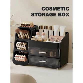 OEM Organizador De Mostrador Para Cosm&eacute;ticos Con Soporte Para Brochas Y Cajones