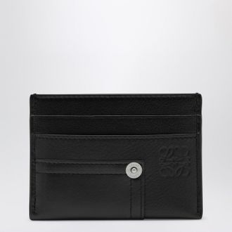 Loewe Simple Panta card holder in black leather