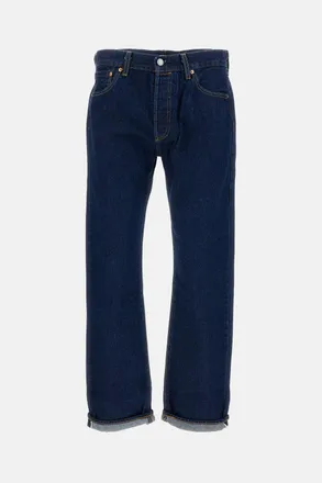 Levi's Iconic 501 Original Selvedge Jeans with Classic 5-Pocket Design